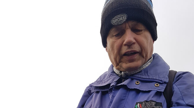 Roland Hummel, Wetterexperte, Engstingen Der Engstinger Wetterexperte Roland Hummel.