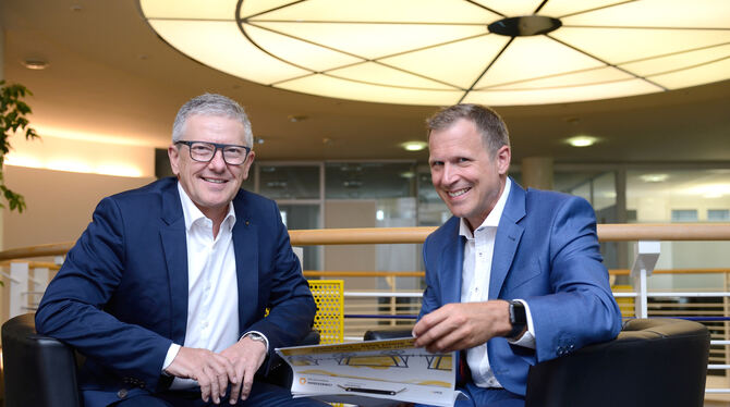 Hans-Hermann Schaber, Chef von Datagroup in Pliezhausen-Gniebel. FOTO: TRINKHAUS