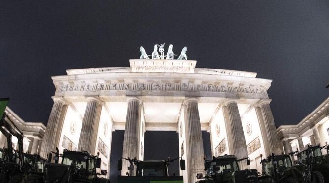 Bauernprotest in Berlin Bauernprotest in Berlin