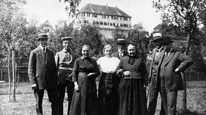 Die Familien Pflumm und Weimar.