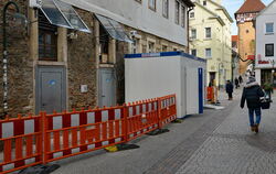 Öffentliche Toilette in der Krämerstraße.