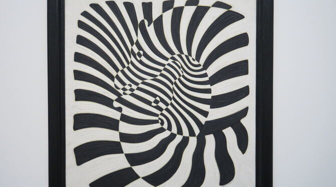 »Zebras« von Victor Vasarely, entstanden zwischen 1932 und 1942.  FOTOS: KNAUER