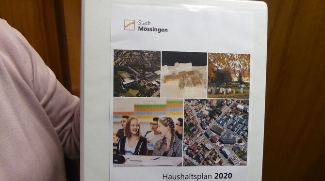 Der Mössinger Haushaltsplan fürs Jahr 2020 hat viele Zahlen zu städtischen Aufgaben und Projekten in sich – und birgt finanziell