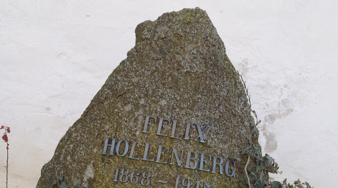 Hollenbergs Grab im Stock-Eck.
