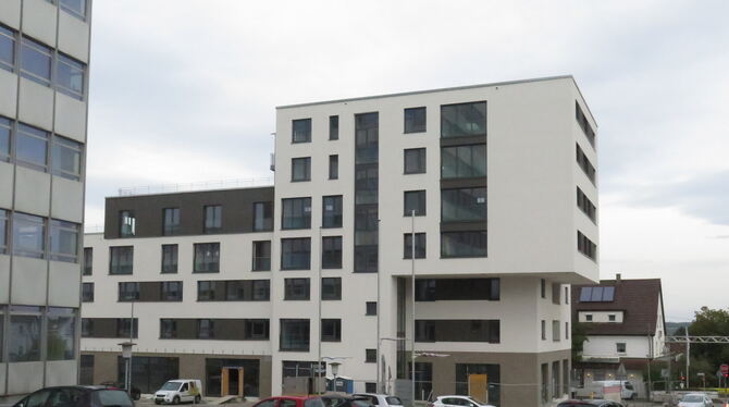 23 Wohnungen gibt es im Neubauprojekt »Impuls« an der Bahnhofstraße. FOTO: FÖRDER