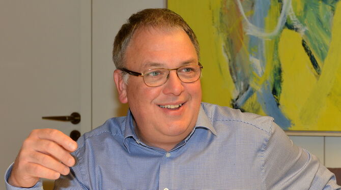 Reutlingens Oberbürgermeister Thomas Keck hat Sympathien für die Aktivisten von Fridays for Future.   FOTO: NIETHAMMER