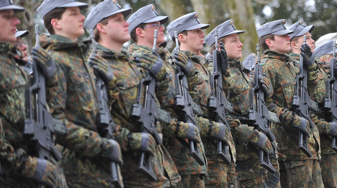 Bei der Bundeswehr gibt es einen klaren Tagesablauf. FOTO: DPA