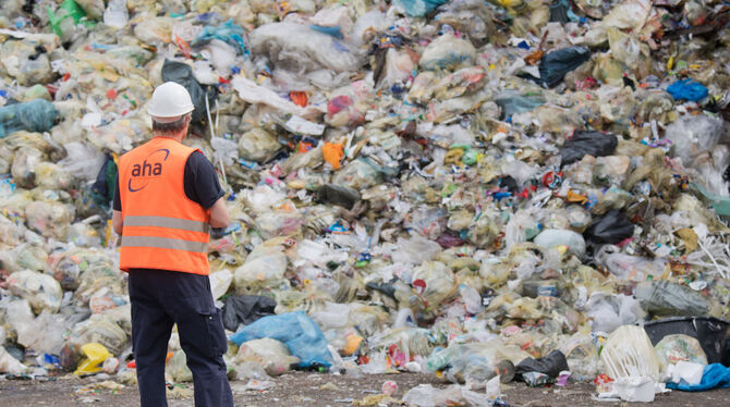 Tausenden Tonnen Plastikmüll werden jedes Jahr auch in Deutschland produziert. FOTO: DPA
