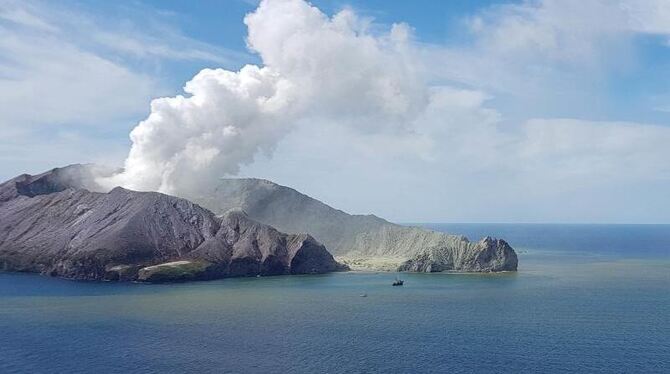 Whakaari, der »dramatische Vulkan« Whakaari, der »dramatische Vulkan«