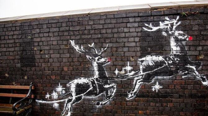 Banksy-Kunstwerk in Birmingham