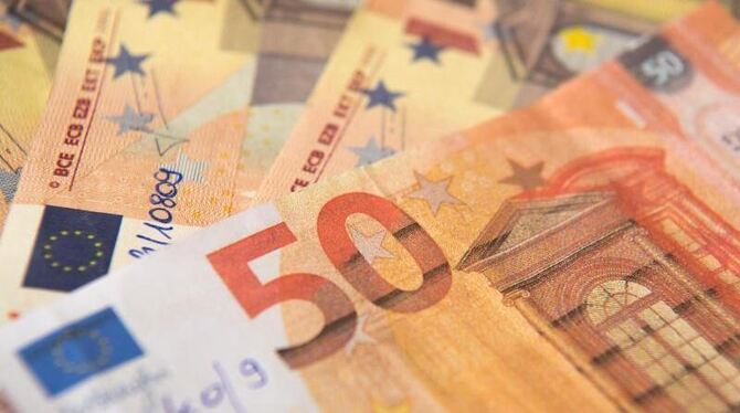 Gefälschte 50-Euro Banknoten