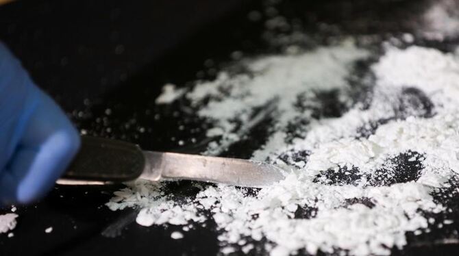 Kokain aus einem Kokainfund