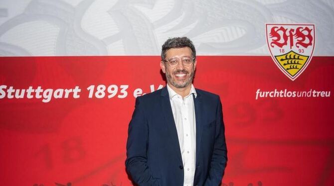 Claus Vogt, neuer Präsident des VfB Stuttgart Claus Vogt, neuer Präsident des VfB Stuttgart