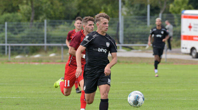 Steht vor einem Wechsel zu den A-Junioren des VfB Stuttgart: Felix Heim.   FOTO: BAUR