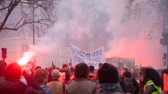 Streiks in Frankreich