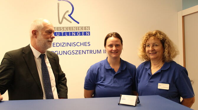 Eine Zweigstelle des Medizinischen Versorgungszentrums (MVZ) der Kreiskliniken ist im Gesundheitszentrum Bernloch. Ihr Angebot s