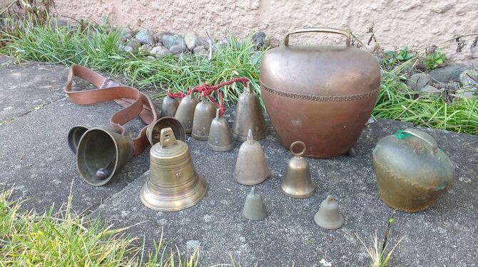 Diese Glocken werden an Heiligabend in Wannweil  eingesetzt. FOTO: PRIVAT