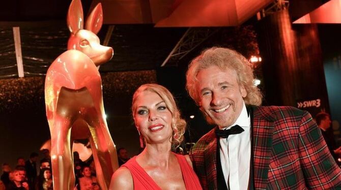 Thomas Gottschalk & Karina Mroß Thomas Gottschalk & Karina Mroß