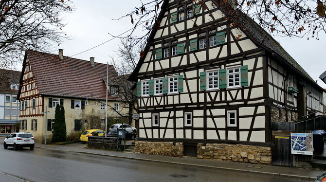 Der historische Ortskern von Betzingen samt Museum »im Dorf«. FOTO: NIETHAMMER