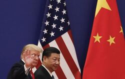 Trump und Xi Jingping