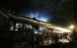 Brand im Krefelder Zoo