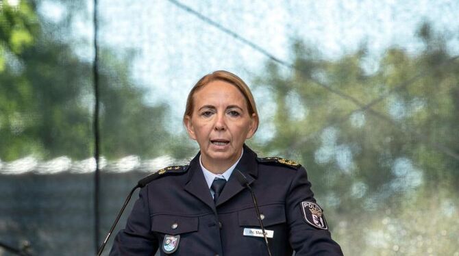 Berlins Polizeipräsidentin Barbara Slowik