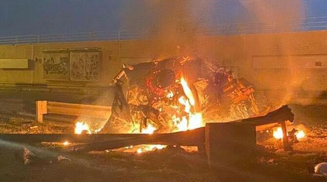 Raketenangriff auf Ghassem Soleimani