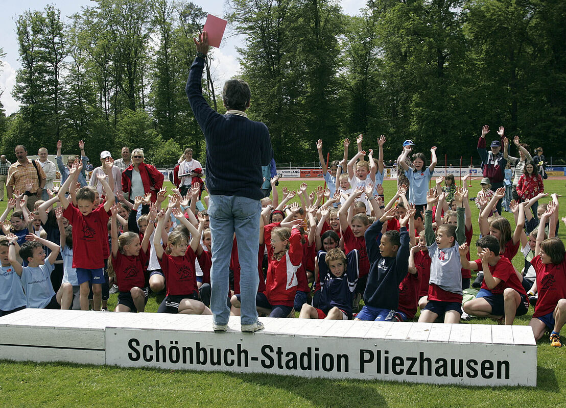 Begeisterte Bambinis-Staffelerlebnisse bei den Großen