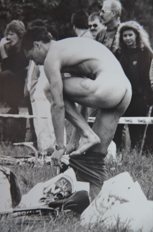 Vom Wasser aufs Rad- als das Umkleiden noch umständlicher war.