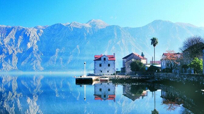 Die Bucht von Kotor in Montenegro, dem diesjährigen Partnerland der CMT.  FOTO: MESSE STUTTGART