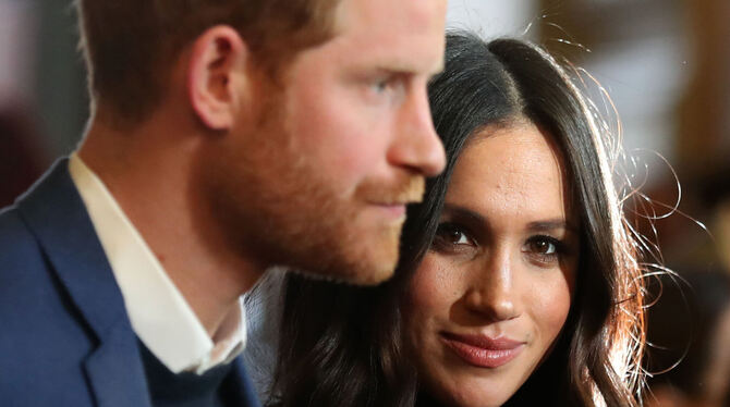 Es kann einige Zeit dauern, bis Prinz Harry und Meghan wieder vereint sind.  FOTO: DPA