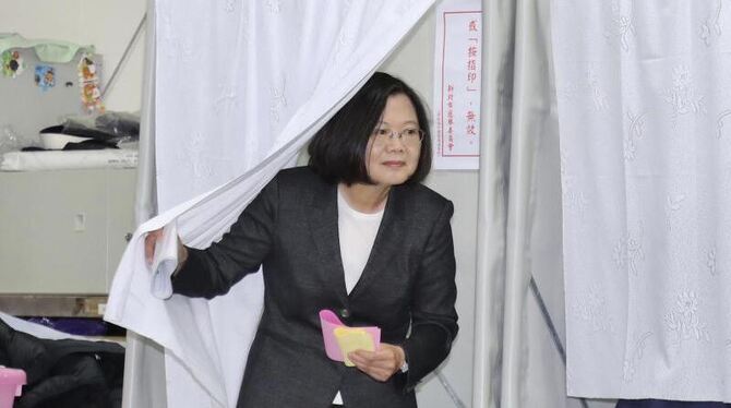 Taiwans Präsidentin Tsai Ing-wen