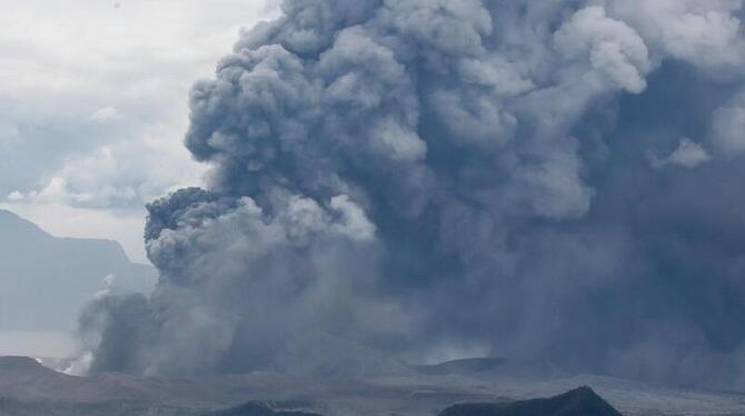 Vulkanausbruch auf den Philippinen