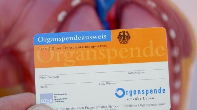 Organspendeausweis