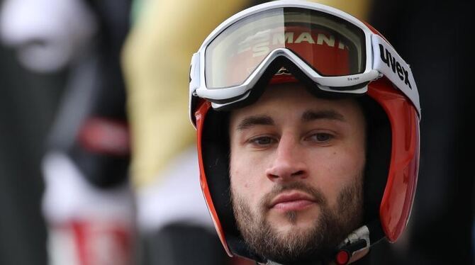 Markus Eisenbichler wartet auf seinen Start