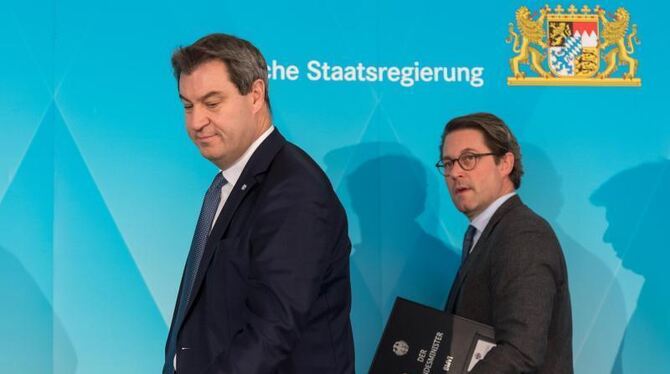 Söder und Scheuer