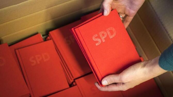 Parteibücher der SPD