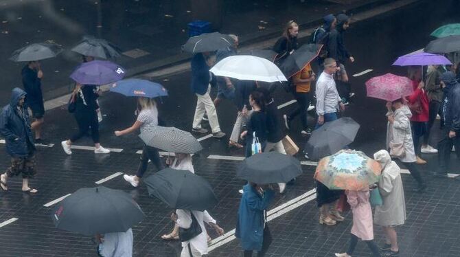Regen in Sydney