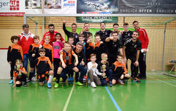 Die beiden Siegermannschaften des ersten Reutlinger Stadtpokals. FOTO: PIETH