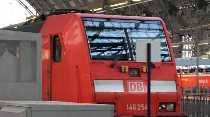 Zugunfall im Frankfurter Hauptbahnhof