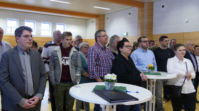 Der Neujahrsempfang der Gemeinde Römerstein findet seit 2015 abwechselnd in den drei Teilorten statt, in diesem Jahr in Donnstet