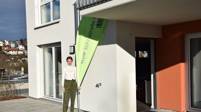 Hanna Schmid ist Koordinatorin für die Quartiersarbeit im neuen Treff Jahnstraße über dem Rewe-Markt.