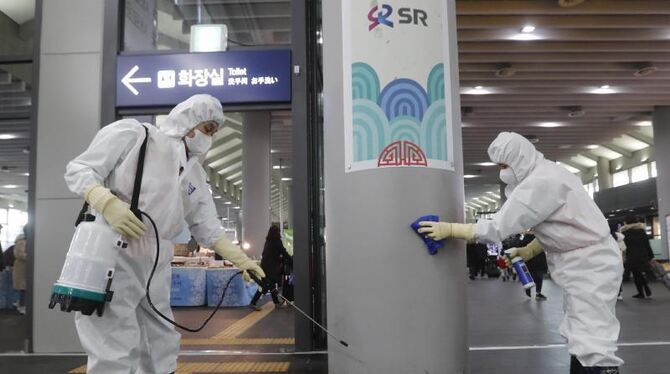 Vorsichtsmaßnahmen in Südkorea