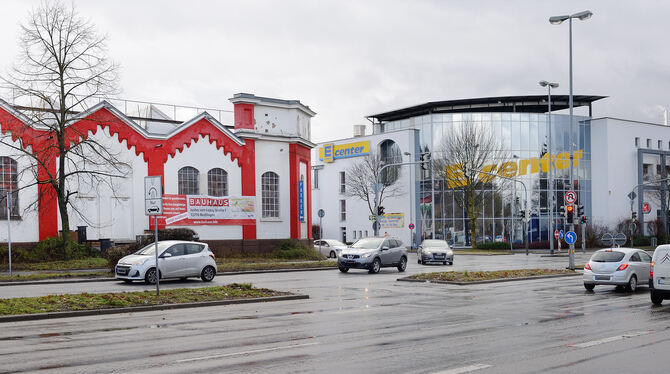 Das E-Center hat Interesse, sich auf dem Ex-Bauhaus-Areal gegenüber anzusiedeln. Foto: Pieth