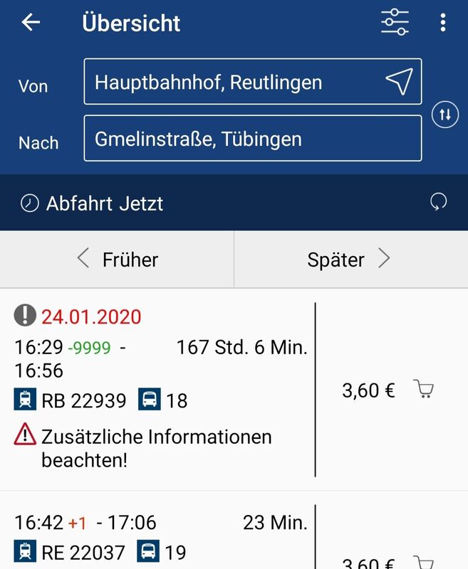 Fail in der NaldoApp 167 Stunden von Reutlingen nach Tübingen Reutlingen Reutlinger