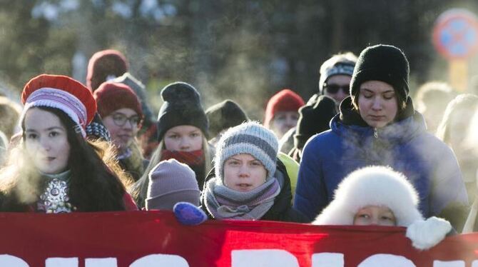 Klimakundgebung in Schweden