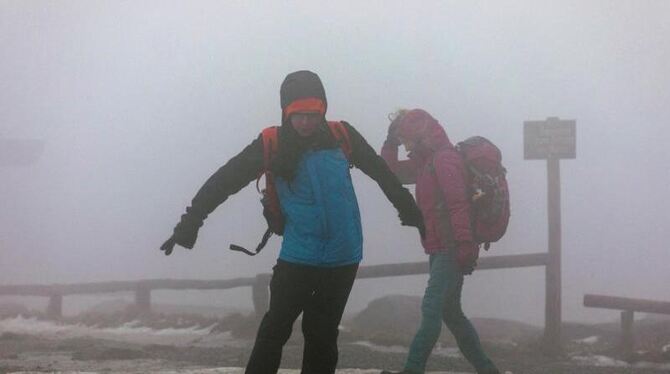 Sturm auf dem Brocken Sturm auf dem Brocken