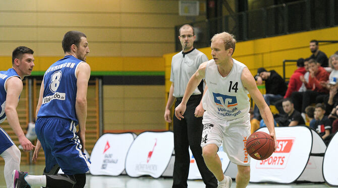 Überragender Punktelieferant: Damir Dronjic (rechts) von der TSG Reutlingen. FOTO: BAUR