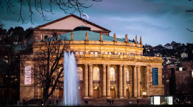 Die Staatsoper Stuttgart. FOTO: LICHTGUT
