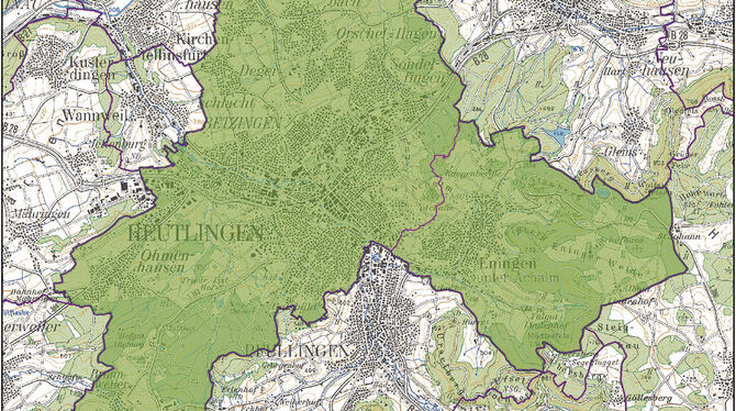 Die Umweltzone Reutlingen könnte demnächst zur Diesel-Sperrzone werden.   GRAFIK: STADT REUTLINGERN